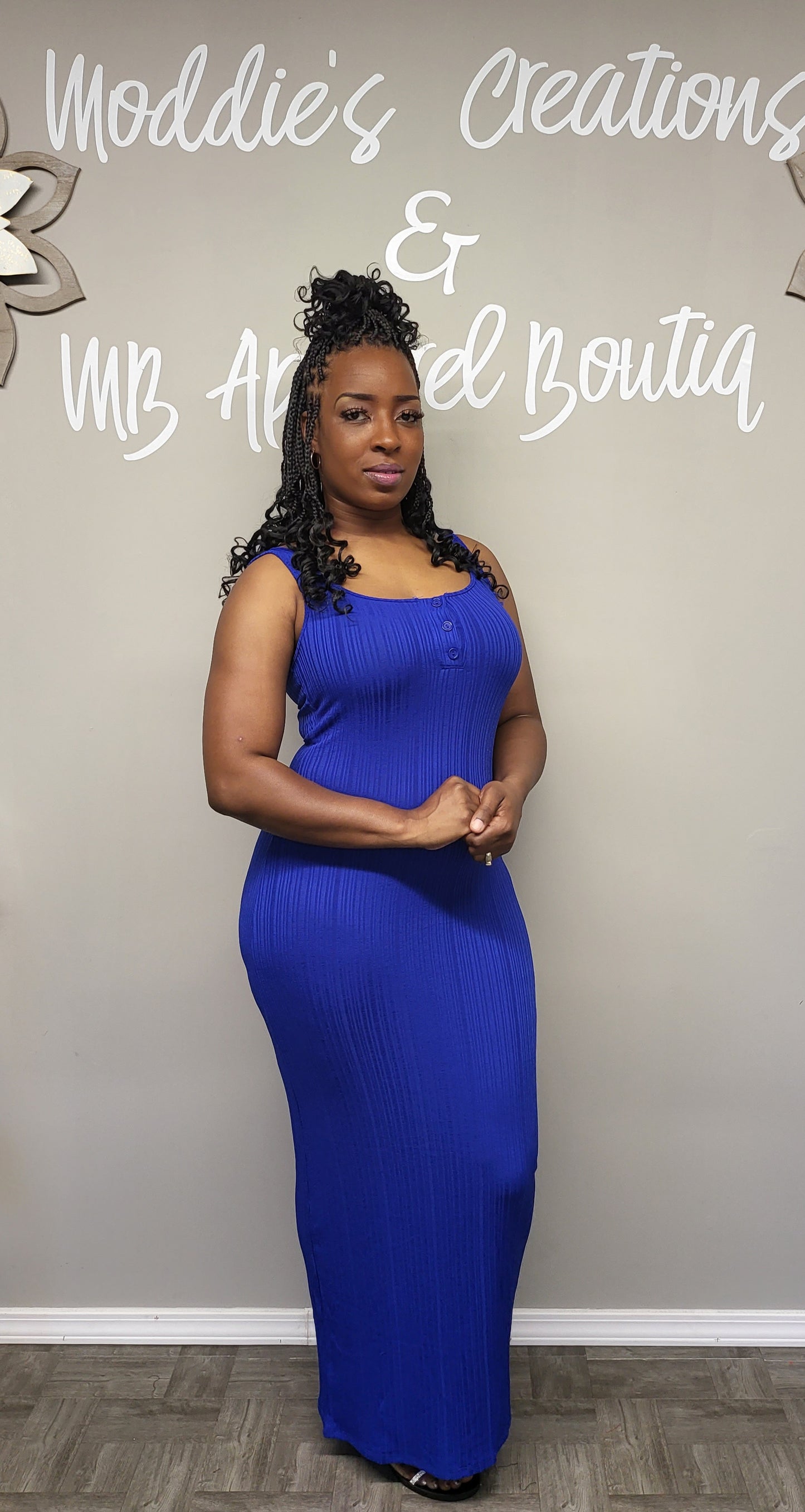 Karmen Dress (Blue)