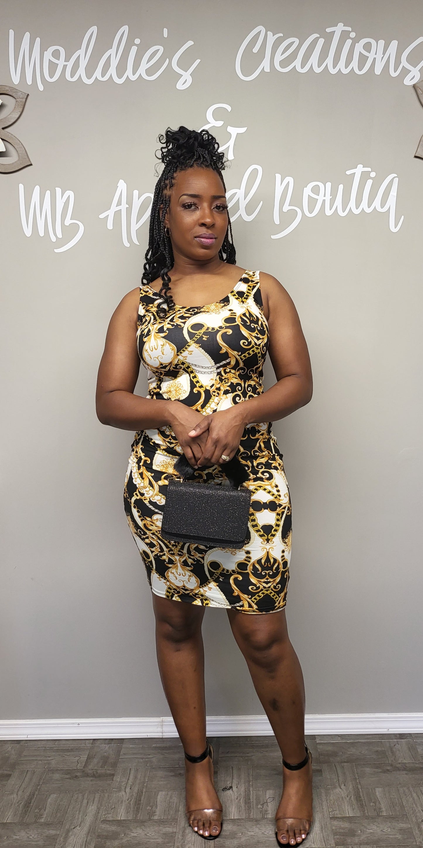 Main Attraction Dress (Black)