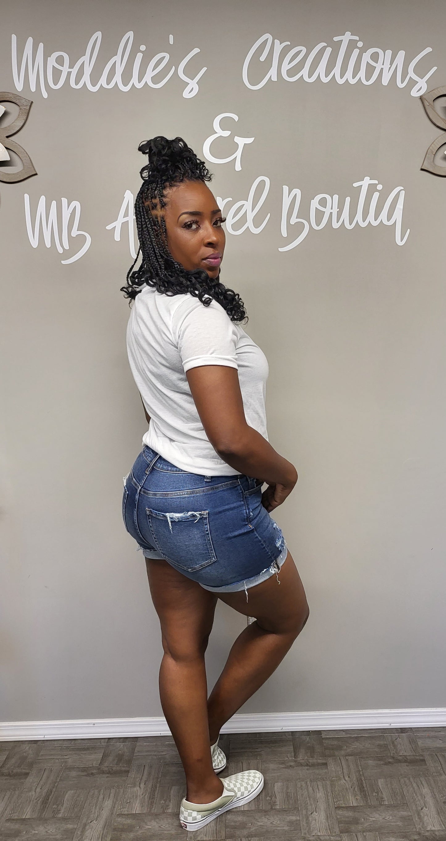 Denim Girl Shorts